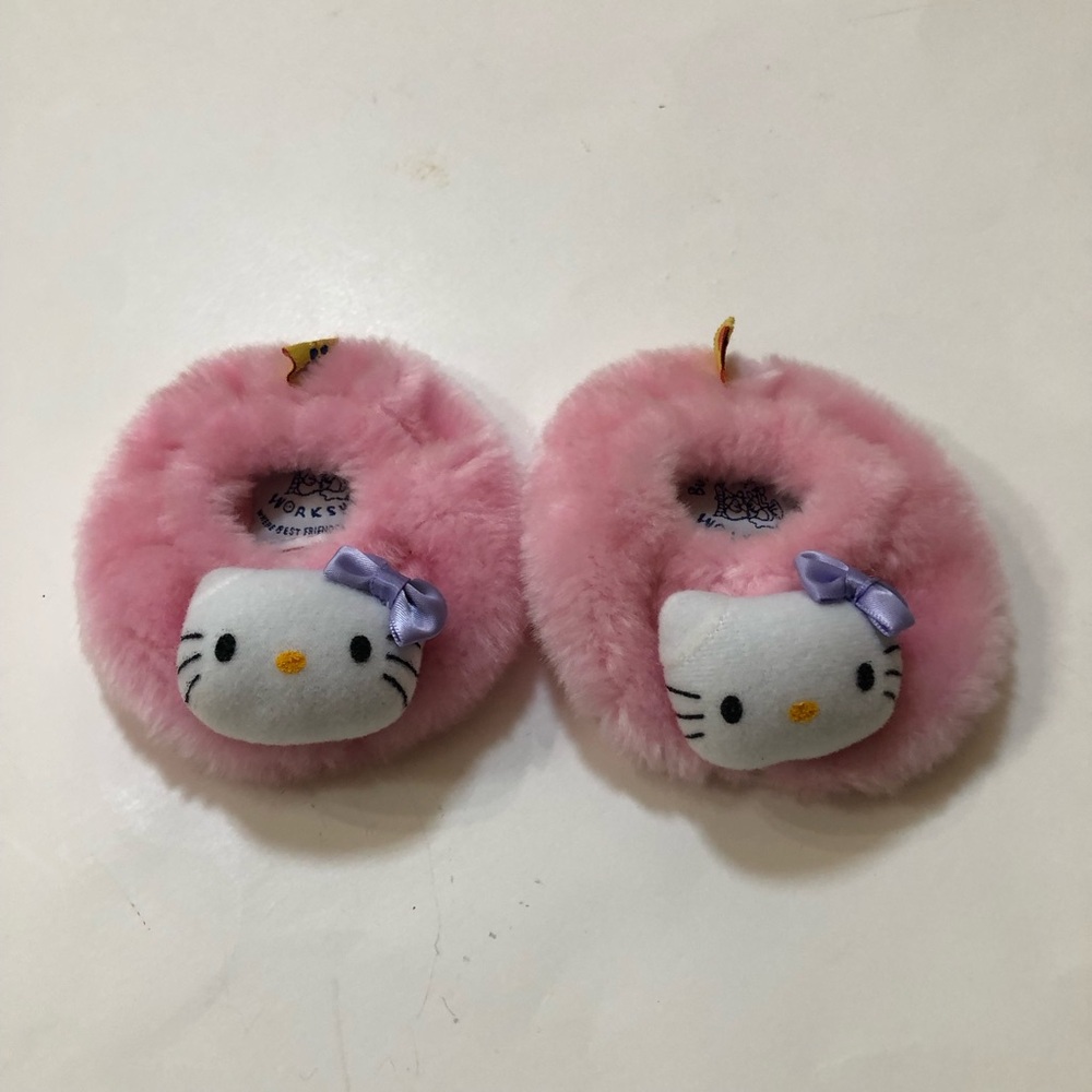 Build-A-Bear Workshop Pink Hello Kitty Slippers